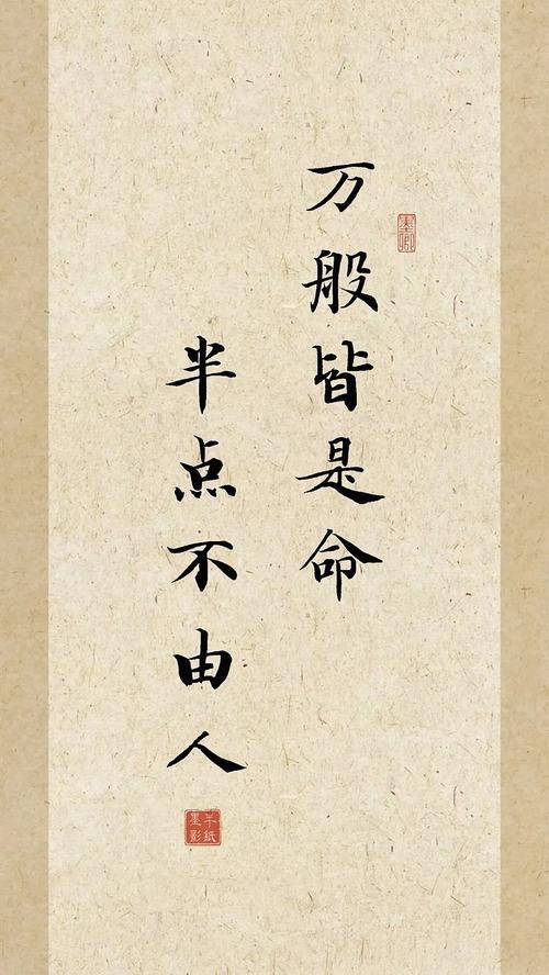 你说万般皆命我说富贵不由人,万般皆是命半点不由人这句话什么意思