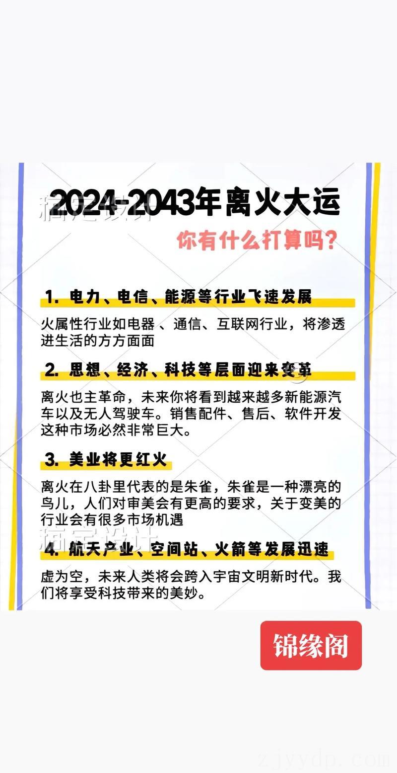 2024到2043九紫火运
