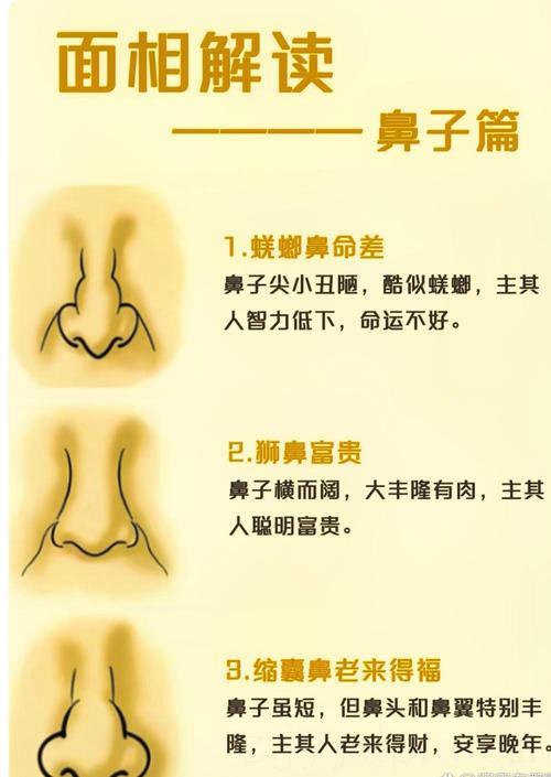 女人鼻子是富贵命,什么样的鼻子可主富贵或贫穷?