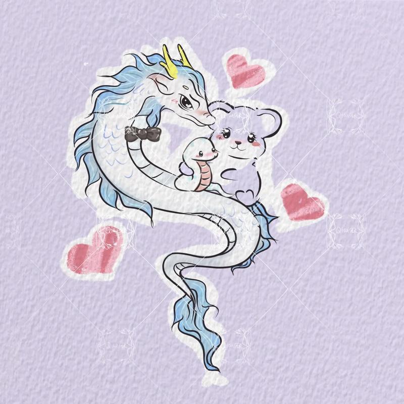 家庭氛围美好 蛇爸爸虎妈妈生龙宝宝合不合